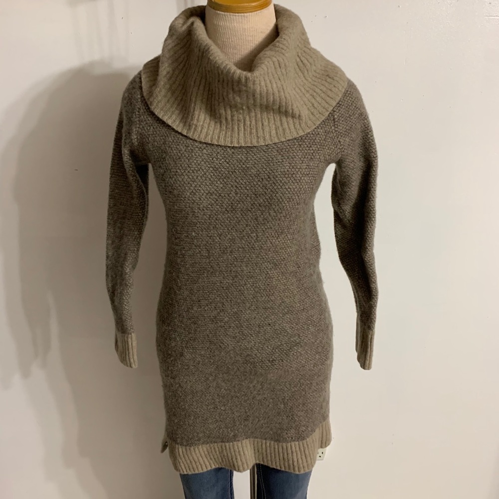 Cowl Neck Sweater Dress